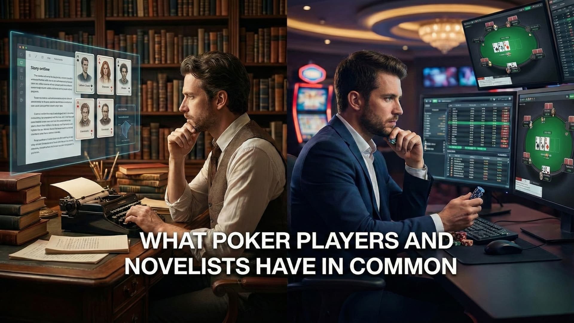 What Poker Players and Novelists Have in Common